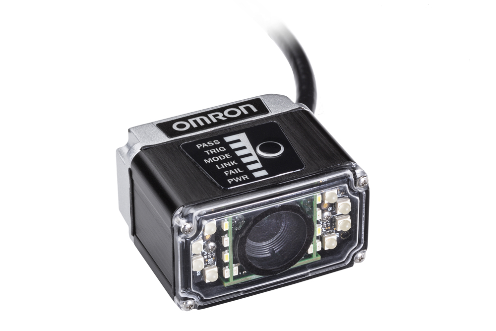 MicroHAWK V420 Fixed-Mount Serial/USB Miniature Barcode Reader | Omron