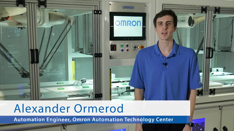 Watch the new FH AI vision tools conduct anomaly detection with either a ready-to-deploy scratch detection tool or a user generated AI model. Combined with existing Omron vision tools, programmers are able to solve their machine vision applications. In this demo, you can also see the AI controller identify abnormal machine behavior, leveraging real time data and machine learning to minimize downtime and realize cost savings at your plant. This demo integrates these AI components into the Sysmac platform, along with high-speed robotics, motion, safety and vision.