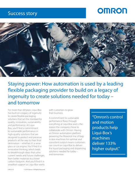 How automation is used by a leading flexible packaging provider to build on a legacy of ingenuity to create solutions needed for today -- and tomorrow.