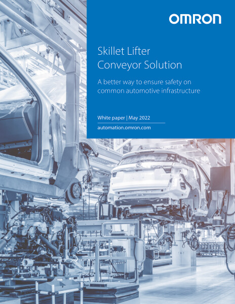 This white paper will discuss the limitations of typical skillet shuttle safety measures and describe a new and improved solution involving the Omron F3SG-SR safety light curtain.