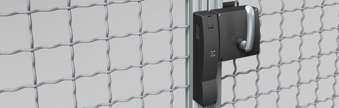 Omron D41 RFID-monitored door switches, interlock safety switch
