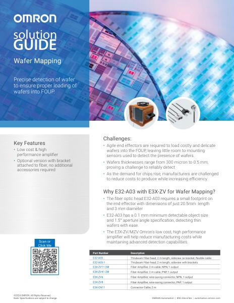 Introducing OMRON's Latest E3X-ZV and E3X-MZ Smart Fiber