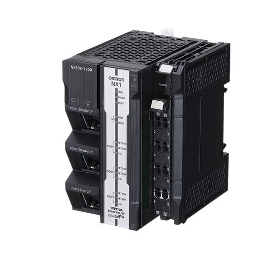 Omron controllers product photo.